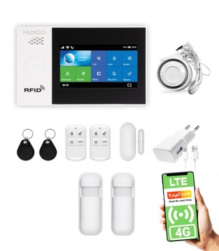 Bezprzewodowy alarm 4G LTE system alarmowy TUYA PL