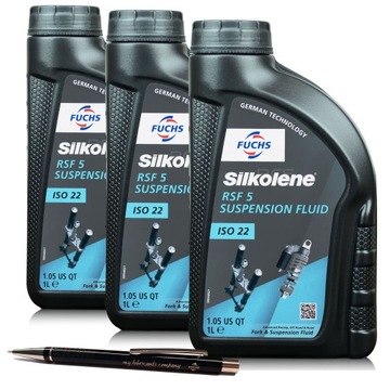 3 LITR FUCHS SILKOLENE RSF 5 OLEJ DO AMORTYZATORÓW W MOTOCYKLACH ISO 22 3L