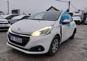 Peugeot 208 I 2016 Peugeot 208 2016r, 1.2 Benzyna. Uszkodzony lewy bok. Jezdzi. 1.2 Benzyna, zdjęcie 1