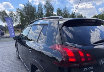 Peugeot 2008 I SUV Facelifting 1.2 PureTech 110KM 2017 Peugeot 2008 Bezwypadekcrosswaypanorama jak nowy 1.2 Benzyna 110KM, zdjęcie 14