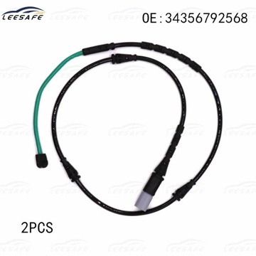 2 KUSU 34356792568 PŘEDNÍ BRZDOVÉ DESTIČKY BRZDOVÝ SENZOR PRO BMW X5 E70 ~21874