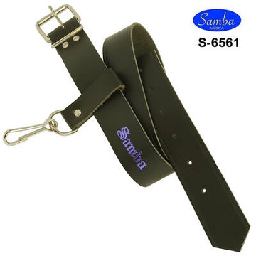 S-6561 кожаный ремень для малого барабана, черный Samba