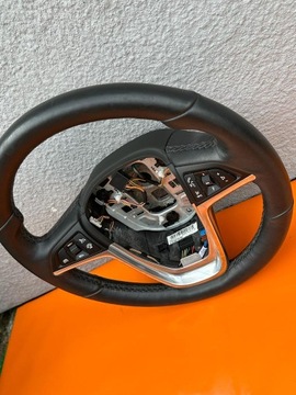 OPEL ASTRA J FACELIFT VOLANT KŮŽE PĚKNÝ ORIGINÁLNÍ