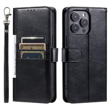 Flip Etui Dla IPhone 15 Pro Max Portfel 6 Mie