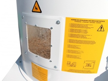 Пресс для брикетирования опилок, Брикетировочный пресс PRODECO E60 ECO - НОВИНКА