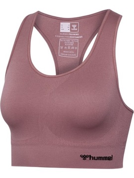 HUMMEL RÓŻOWY BEZSZWOWY CROP TOP KPW HMR__XS