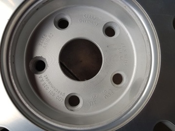 4× DISK HLINÍK AUDI OE A4 A6 A8 7.0" X 16" 5X112 ET 42