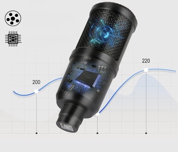 Профессиональный микрофон Uplayteck 192 кГц/24 бита