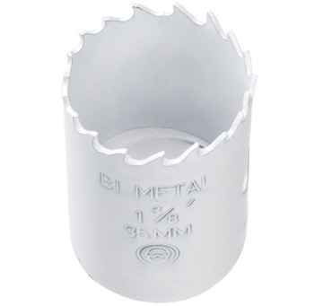 БИМЕТАЛЛИЧЕСКАЯ КОРОНКА ДЛЯ ДЕРЕВА И МЕТАЛЛА 35 мм