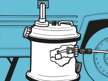 Pojemnik AQUAROLL ZBIORNIK NA WODĘ CZYSTĄ 40L AQUA