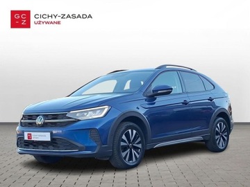 Volkswagen Taigo 1.0 TSI 110KM 2023 Volkswagen Taigo serwis ASO 1.0TSI 110KM bezwypadkowy pakiety AppConnect k