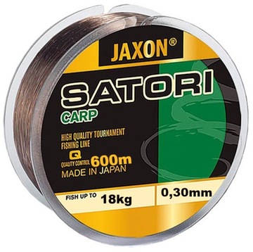 0,30mm 600m 18kg JAXON ŻYŁKA JAPOŃSKA SATORI CARP