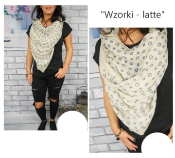 Модный шарф-шарф светлый PASTEL - МОДЕЛИ