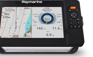 Raymarine Element S 7-дюймовый эхолот CHIRP с картплоттером Wi-Fi, GPS и датчиком
