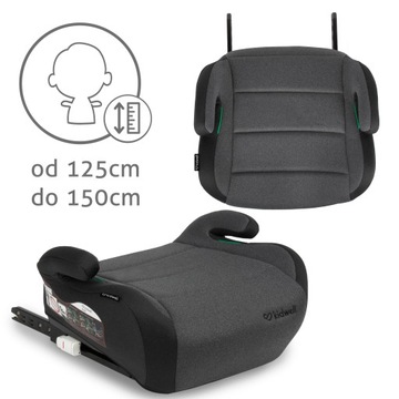 FOTELIK SAMOCHODOWY PODSTAWKA i-SIZE ISOFIX 15-36kg KIDWELL OVAN