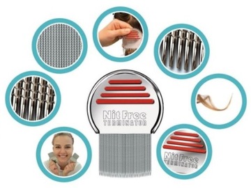 Расческа от вшей NitFree Terminator Professional