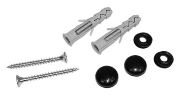 Wieszak Scienny Góry Metalowy Metal Niedźwiedź czarny 60 cm FV