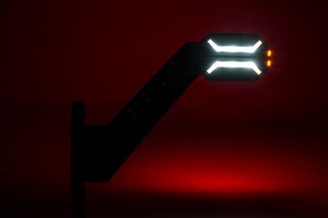 ЗАДНИЙ УГЛОВОЙ ГАБАРИТНЫЙ ФОНАРЬ, ТРЕХЦВЕТНЫЙ СВЕТОДИОДНЫЙ ГАБАРИТНЫЙ ФОНАРЬ, 2 шт, ДРАКОН