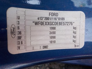 2008R FORD C-MAX MK-2 2.0CDTI 136KM VOLANT + ULOŽENÍ