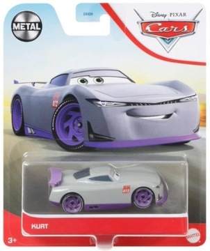 Kurt - Wyścigówka #12 Disney Pixar Auta Cars 1:55