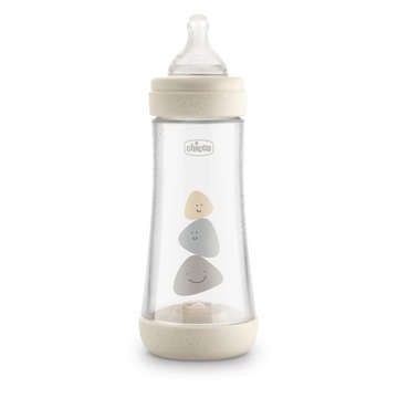CHICCO PERFECT5 BUTELKA 300ML 4M+ SZYBKI PRZEPŁYW