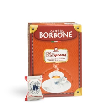 Kapsułki Caffe Borbone Respresso RED Nespresso ROSSA 50 szt.