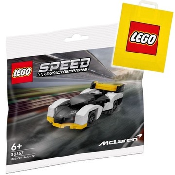 LEGO Speed Champions Samochód McLaren Solus 30657 + Torba na prezent LEGO