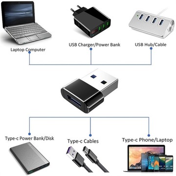 АДАПТЕР OTG USB-A — USB-C АДАПТЕР ТИПА-C