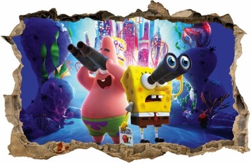 SpongeBob Naklejka na ścianę 80x52 #127