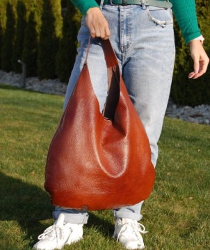 СУМКА Хобо ИЗ НАТУРАЛЬНОЙ КОЖИ - СУМКА НА ПЛЕЧЕ