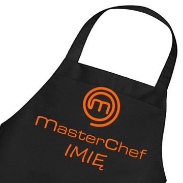 Fartuch Kuchenny MasterChef na Prezent +imię Wzory