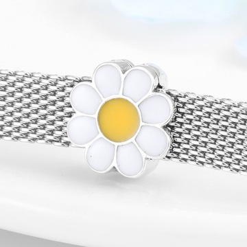 Charms Kwiat Stokrotka REFLEXIONS srebro S925
