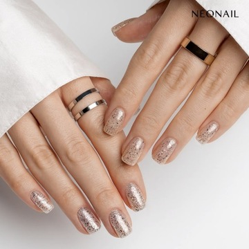 NEONAIL Top Hybrid GLOW GOLD FLAKES 7,2 мл