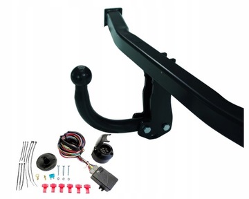 ЖЕСТКИЙ БУКСИРОВОЧНЫЙ КРЮК + МОДУЛЬ ДЛЯ VW CADDY 2004-2020 гг.