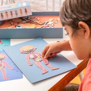 Магнитная головоломка Apli Kids для человеческого тела