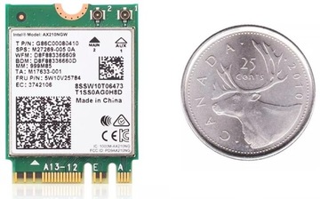 Сетевая карта для ноутбука Intel WiFi 6 6E AX210 Bluetooth 5.3 5374 Мбит/с M.2