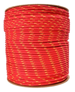 LINKA POLIPROPYLENOWA LINA ŻEGLARSKA PLECIONA MOCNA 8mm 20M