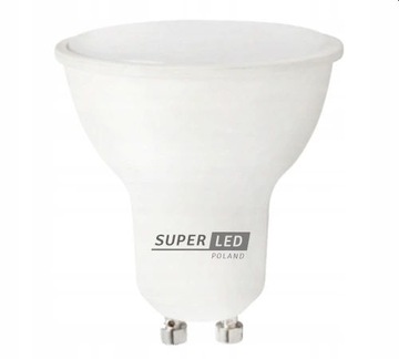 Светодиодная лампа GU10 5W 2835 теплый цвет