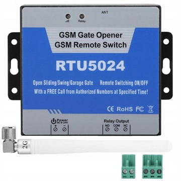 STEROWNIK GSM MODUŁ STEROWANIE TELEFONEM RTU5024