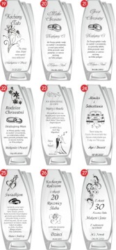 ВАЗА с гравировкой день рождения юбилей свадьбы годовщина