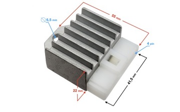 REGULATOR NAPIĘCIA SKUTER 4T CHALLANGER YIBEN