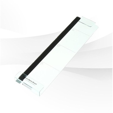 Przezroczysta tablica na notatki do monitora komputerowego, uchwyt na