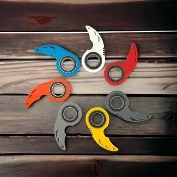 Брелок KAJAWIS KEYRAMBIT PRO, брелок для ключей УЗОРЫ, цветной брелок для ключей