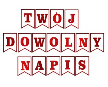 БАННЕРНАЯ гирлянда ЛЮБЫЕ свои цвета ИНСТРУКЦИЯ