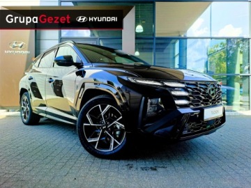 Hyundai Tucson IV 2025 Hyundai Tucson MY26 1.6 T-GDI 7DCT 150KM N-Line Abyss Black Pearl OD RĘKI