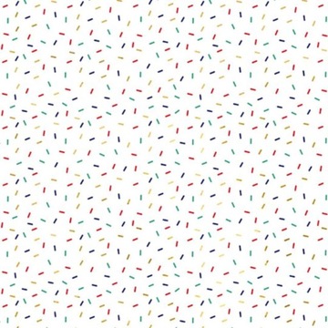 PAPIER do pakowania PREZENTÓW KOLOROWA posypka