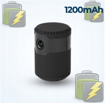 MINI KAMERA IP WiFi OBROTOWA BATERIA WEWNĘTRZNA 2M