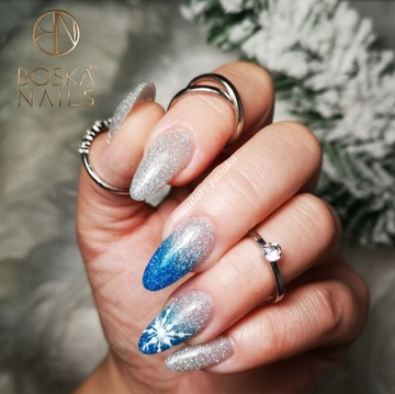 Лак гибридный BOSKA NAILS 370 flash