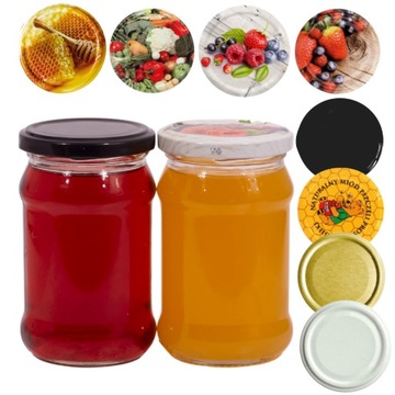 Стеклянная банка 30 x 300 мл для консервирования Медовый джем Варенье Паштет с джемами