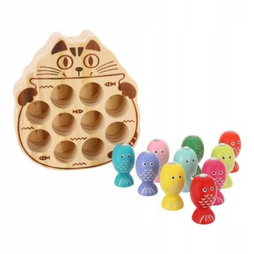 РЫБАЛКА – ДЕРЕВЯННАЯ ИГРА, КАК КОШКА В СТАРЫЕ ВРЕМЕНА